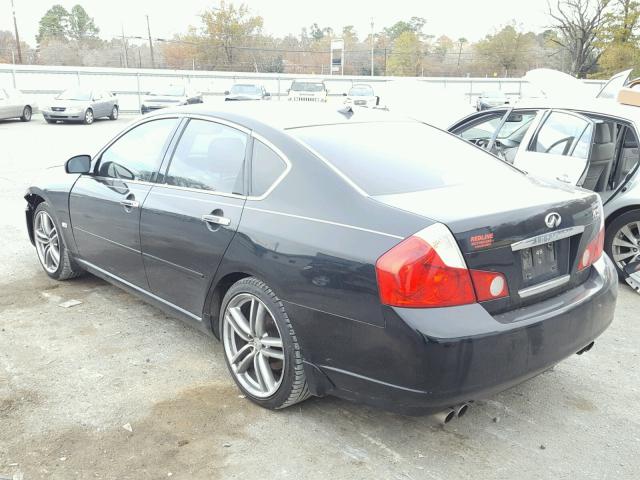 JNKAY01E56M109254 - 2006 INFINITI M35 BASE BLACK photo 3