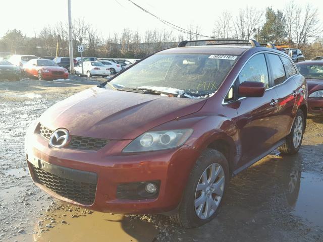 JM3ER293470157651 - 2007 MAZDA CX-7 RED photo 2