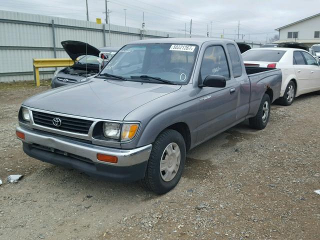 4TAVL52NXTZ105725 - 1996 TOYOTA TACOMA XTR GRAY photo 2