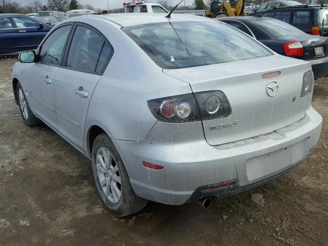 JM1BK323691242925 - 2009 MAZDA 3 S SILVER photo 3