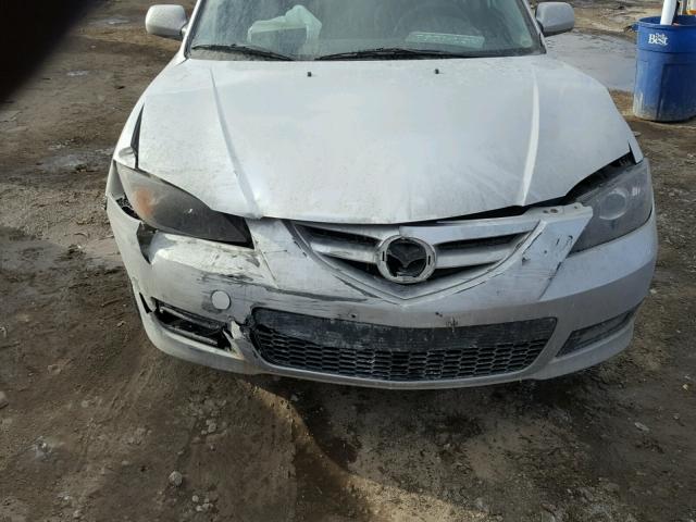 JM1BK323691242925 - 2009 MAZDA 3 S SILVER photo 9