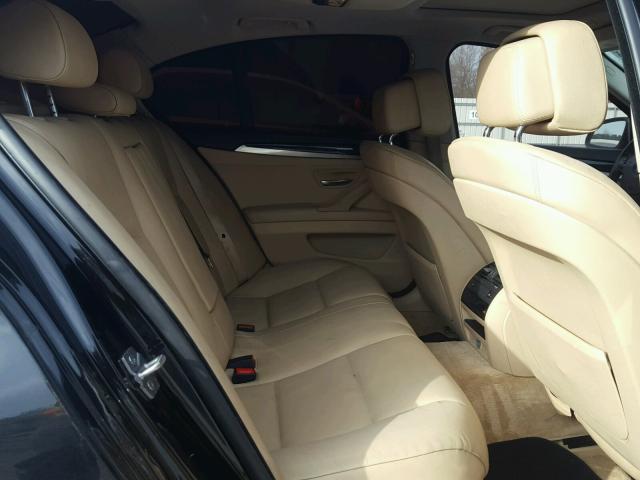WBAFR7C51BC266514 - 2011 BMW 535 I BLACK photo 6