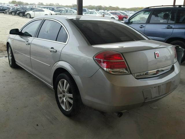 1G8ZS57N87F255237 - 2007 SATURN AURA XE SILVER photo 3