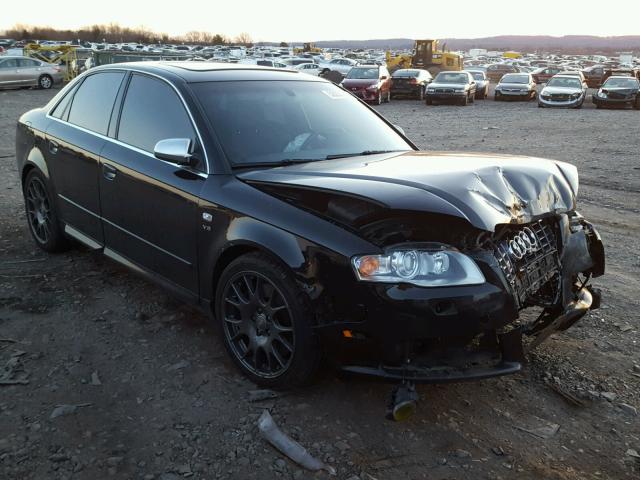 WAUGL78E36A190455 - 2006 AUDI S4 QUATTRO BLACK photo 1