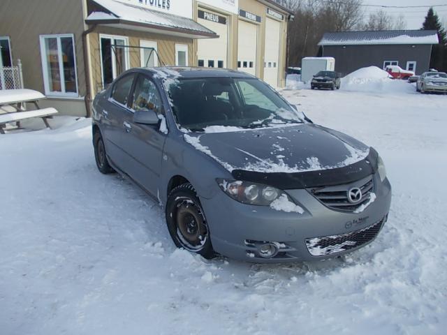 JM1BK123651325995 - 2005 MAZDA 3 S GRAY photo 1