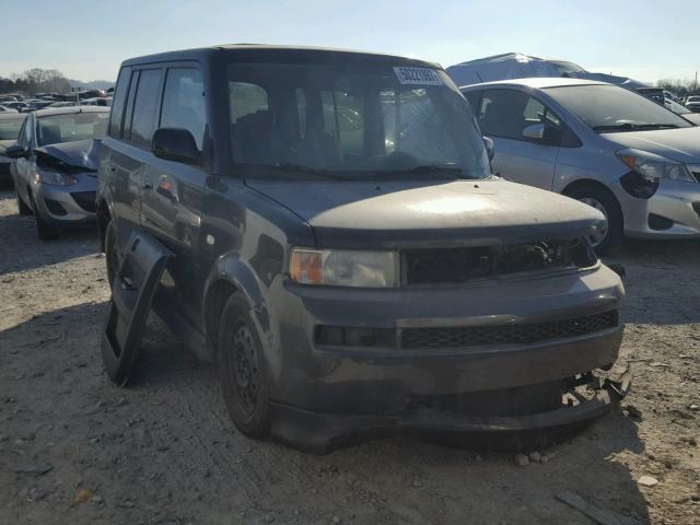 JTLKT334364065107 - 2006 TOYOTA SCION XB BLACK photo 1