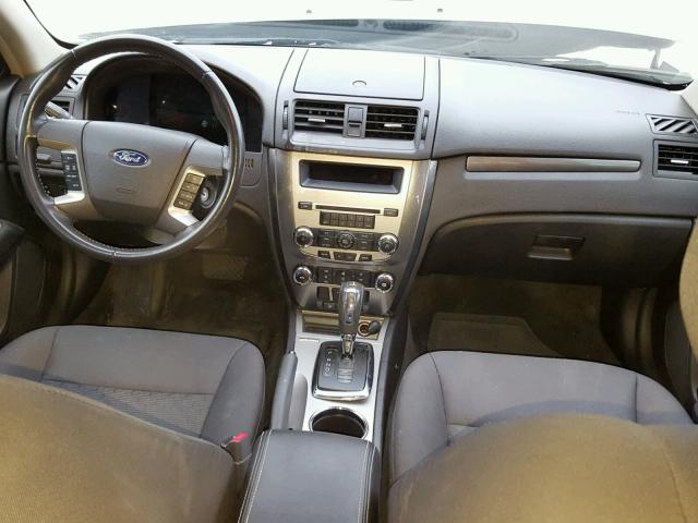 3FAHP0JA9CR233004 - 2012 FORD FUSION SEL GRAY photo 9