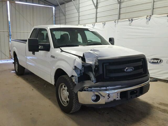 1FTVX1CF5DKF11530 - 2013 FORD F150 SUPER WHITE photo 1