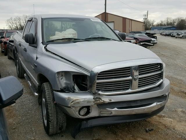 1D7HU18248J156296 - 2008 DODGE RAM 1500 S SILVER photo 1