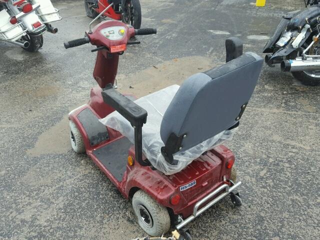 68129310 - 2000 CTM SCOOTER BURGUNDY photo 3