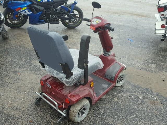 68129310 - 2000 CTM SCOOTER BURGUNDY photo 4