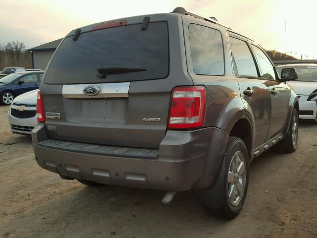 1FMCU94G59KC97471 - 2009 FORD ESCAPE LIM CHARCOAL photo 4