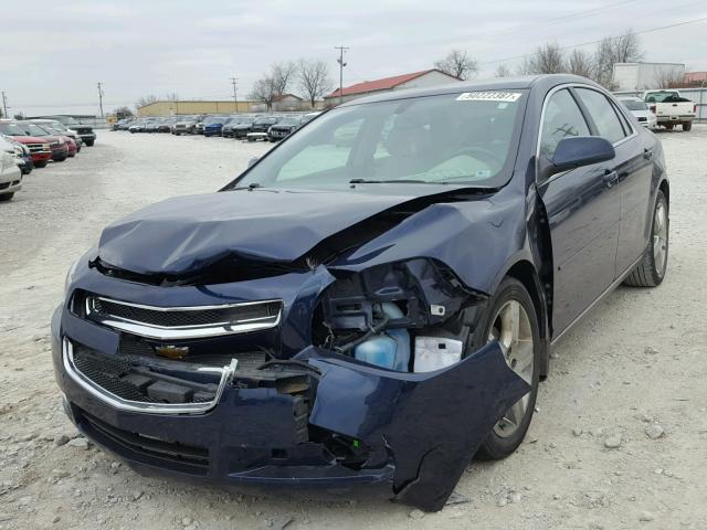 1G1ZD5E7XBF131136 - 2011 CHEVROLET MALIBU 2LT BLUE photo 2