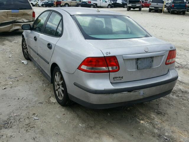 YS3FB45S941036784 - 2004 SAAB 9-3 LINEAR GRAY photo 3