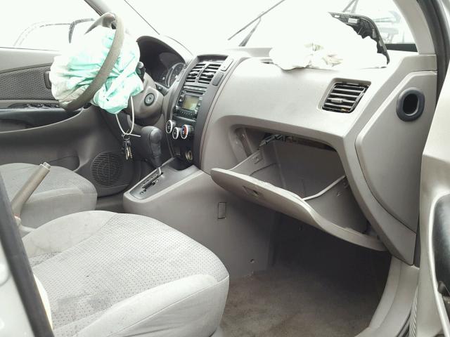 KM8JM12B29U129551 - 2009 HYUNDAI TUCSON GLS SILVER photo 5