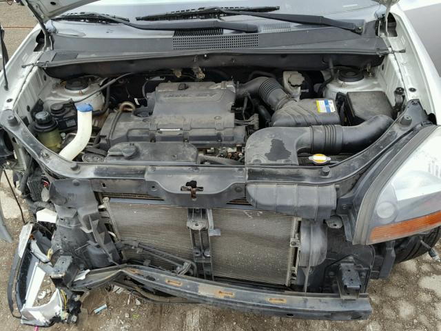 KM8JM12B29U129551 - 2009 HYUNDAI TUCSON GLS SILVER photo 7