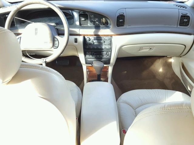 1LNLM97VXVY703729 - 1997 LINCOLN CONTINENTA CREAM photo 9