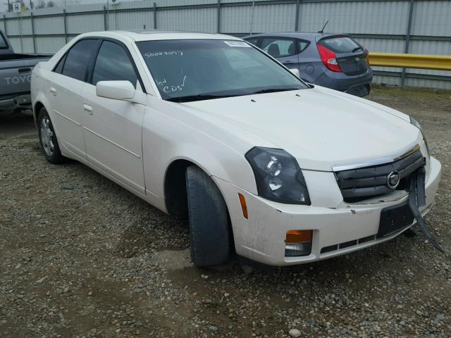 1G6DM57N430138782 - 2003 CADILLAC CTS WHITE photo 1