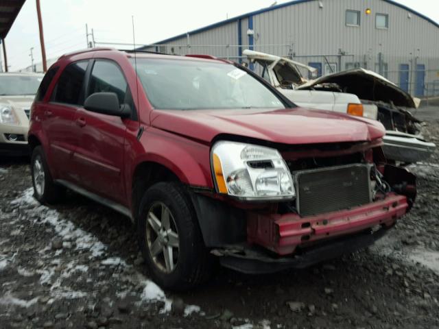 2CNDL63F056111413 - 2005 CHEVROLET EQUINOX LT BURGUNDY photo 1