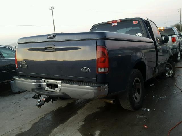 2FTRF17W44CA70069 - 2004 FORD F-150 HERI BLUE photo 4