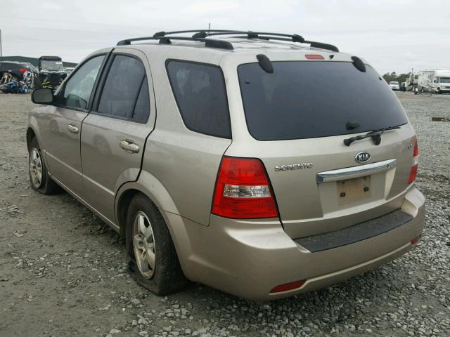 KNDJD736075718632 - 2007 KIA SORENTO EX GOLD photo 3