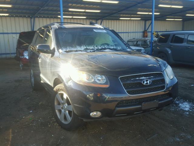 5NMSH73E07H058010 - 2007 HYUNDAI SANTA FE S BLUE photo 1