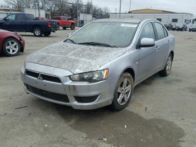 JA3AU26U39U016941 - 2009 MITSUBISHI LANCER ES/ SILVER photo 2