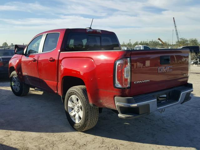 1GTG5CEN9H1271263 - 2017 GMC CANYON SLE RED photo 3