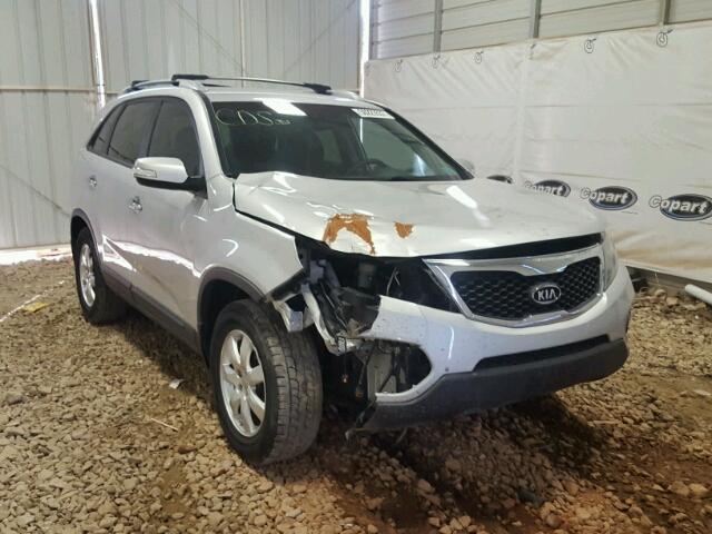 5XYKT3A64CG283120 - 2012 KIA SORENTO BA SILVER photo 1