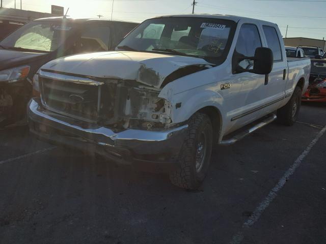 1FTNW20S7XEC38605 - 1999 FORD F250 SUPER WHITE photo 2