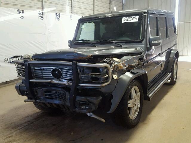 WDCYR71E85X162883 - 2005 MERCEDES-BENZ G 55 AMG GRAY photo 9