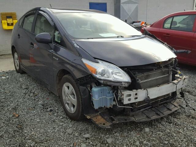 JTDKN3DU0A0239560 - 2010 TOYOTA PRIUS GRAY photo 1