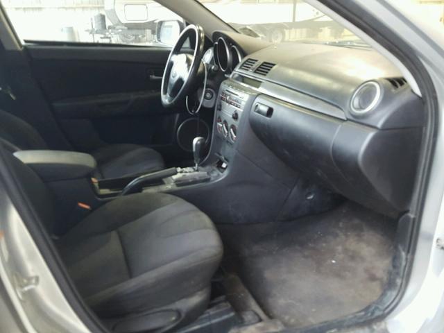 JM1BK323571643766 - 2007 MAZDA 3 S SILVER photo 5