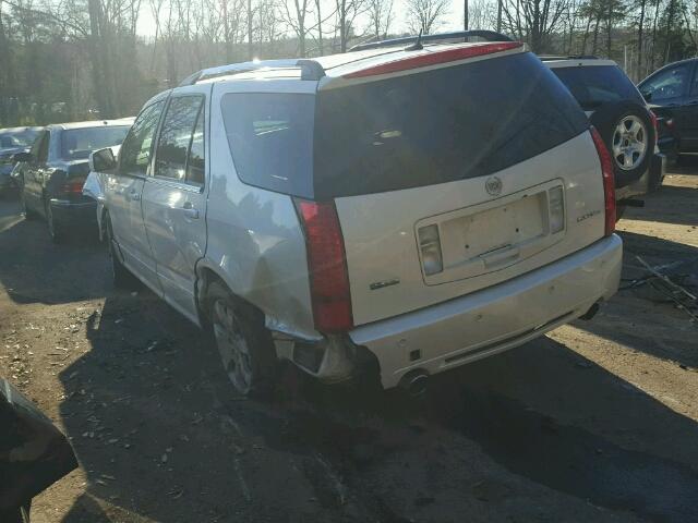 1GYEE63A680121314 - 2008 CADILLAC SRX WHITE photo 3