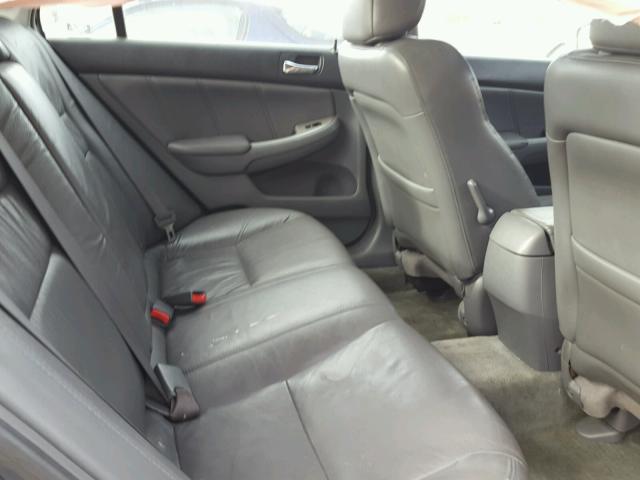 1HGCM66557A104366 - 2007 HONDA ACCORD EX GRAY photo 6