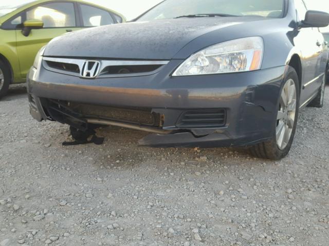 1HGCM66557A104366 - 2007 HONDA ACCORD EX GRAY photo 9