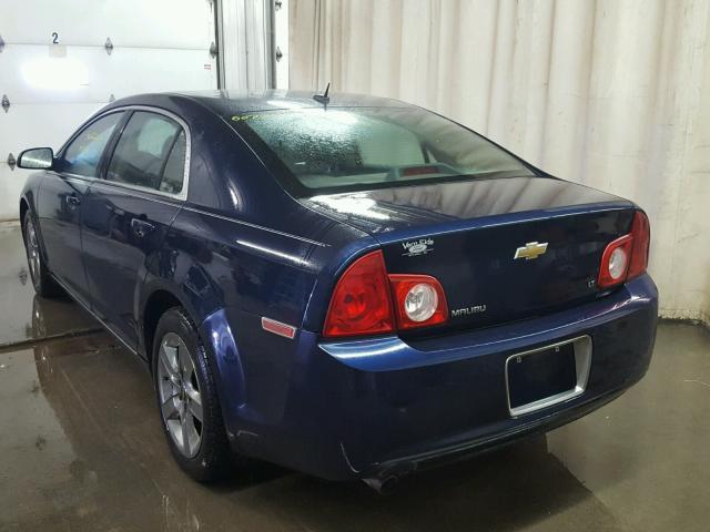 1G1ZH57B29F171565 - 2009 CHEVROLET MALIBU 1LT BLUE photo 3