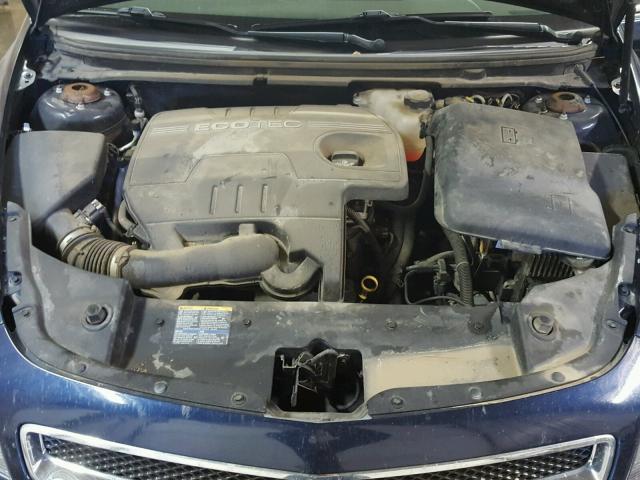 1G1ZH57B29F171565 - 2009 CHEVROLET MALIBU 1LT BLUE photo 7