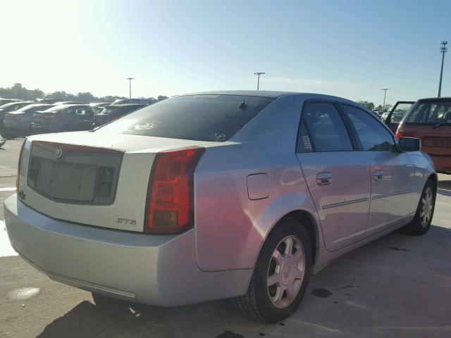 1G6DM57N430159812 - 2003 CADILLAC CTS SILVER photo 4