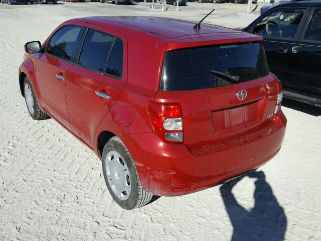 JTKKU10488J015995 - 2008 TOYOTA SCION XD RED photo 3