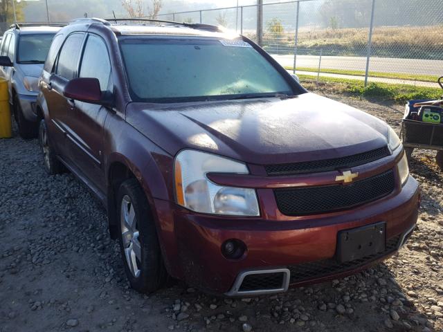 2CNDL037986066790 - 2008 CHEVROLET EQUINOX SP BURGUNDY photo 1