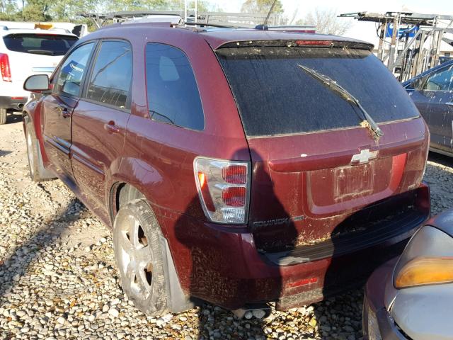 2CNDL037986066790 - 2008 CHEVROLET EQUINOX SP BURGUNDY photo 3