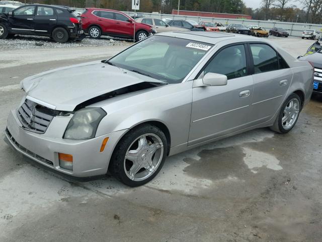 1G6DM577840154308 - 2004 CADILLAC CTS SILVER photo 2