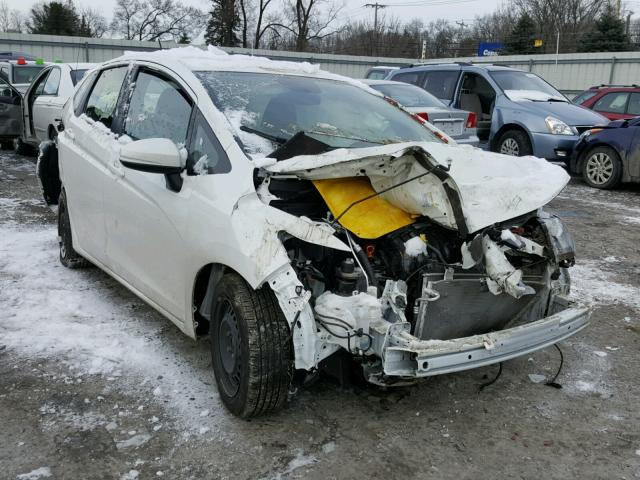 JHMGK5H57HS008973 - 2017 HONDA FIT LX WHITE photo 1