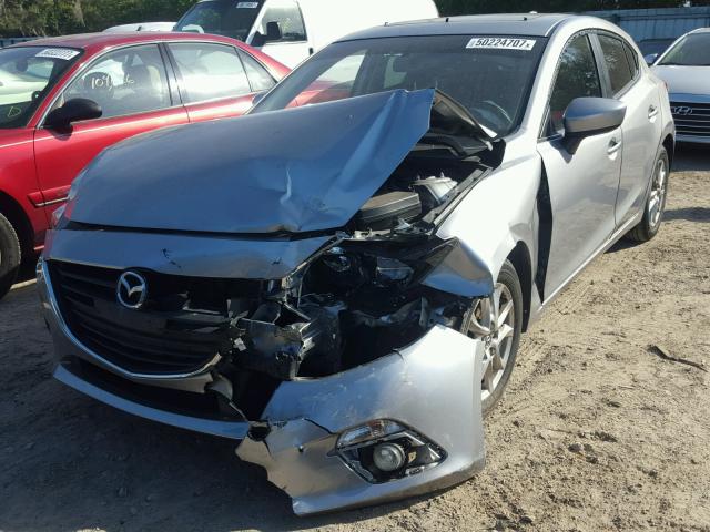 3MZBM1N74GM271219 - 2016 MAZDA 3 GRAND TO SILVER photo 2