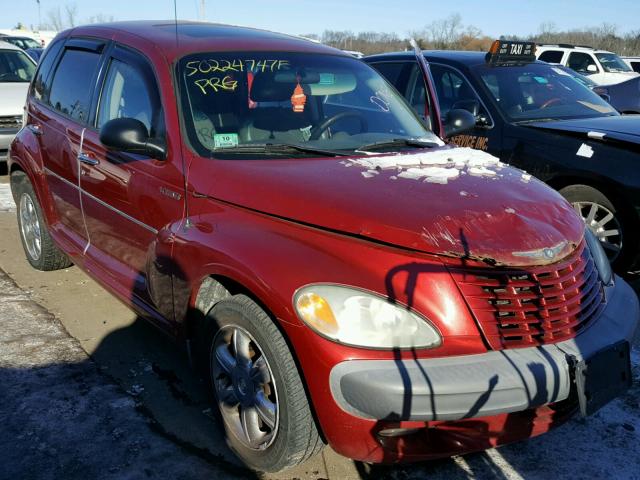 3C8FY68BX2T343916 - 2002 CHRYSLER PT CRUISER RED photo 1