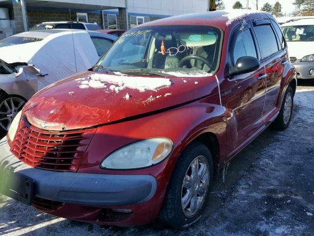 3C8FY68BX2T343916 - 2002 CHRYSLER PT CRUISER RED photo 2