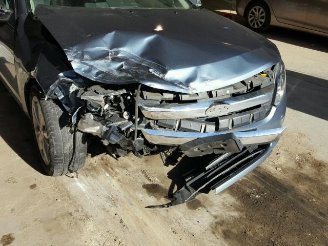 3FAHP0HAXCR429944 - 2012 FORD FUSION SE BLUE photo 9