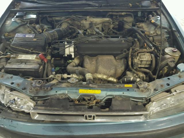 1HGCB7666MA049944 - 1991 HONDA ACCORD EX BLUE photo 7