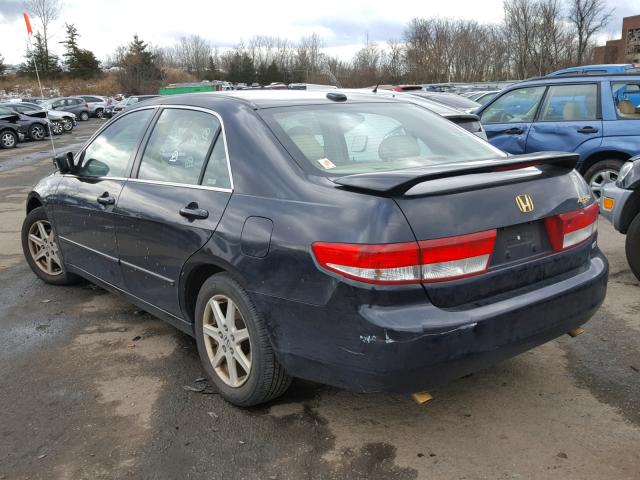 1HGCM66844A100797 - 2004 HONDA ACCORD EX BLACK photo 3